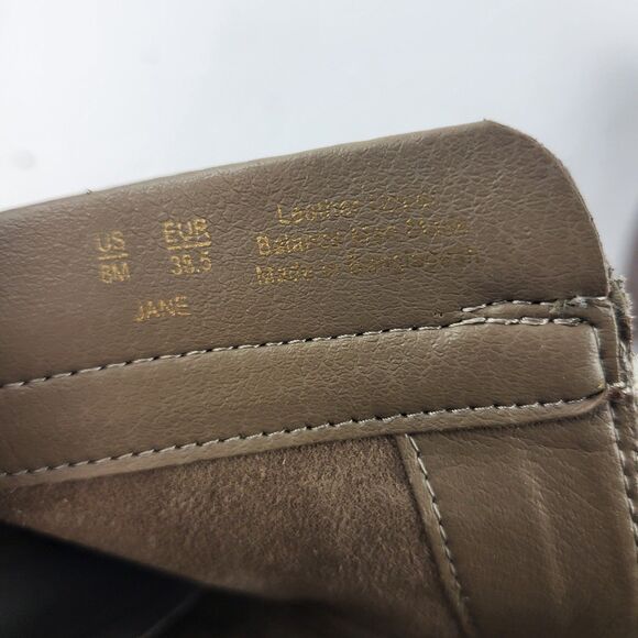 Sam Edelman Jane Desert Olive Suede Ankle Booties Size 8M - Picture 10 of 11